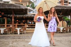 fotografia para boda de playa Puerto Vallarta beach wedding